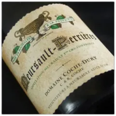 photo du vin Domaine Coche Dury Meursault Perrieres 2001