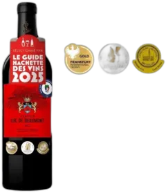 image du vin Château Luc de Beaumont 2022 Blaye Côte de Bordeaux Vin Rouge de Bordeaux