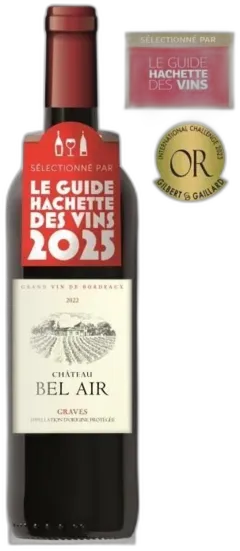 photos du vin Château Bel Air 2022 Graves Vin Rouge de Bordeaux