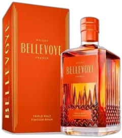 photo du vin Bellevoye Orange Whisky Triple Malt Whisky Français Bellevoye 40 Alcool 100 France