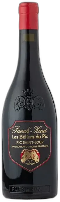 image du vin Château Puech-Haut les Béliers du Pic 2021 Syrah Vin Rouge de Languedoc