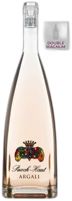photo du vin Double Magnum Château Puech-Haut Argali 2024 Grenache Vin Rose de Languedoc