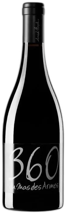 illustration du vin Domaine du Mas des Armes le 360 Degrés 2023 Hérault Vin Rouge de Languedoc