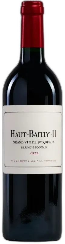 photos du vin Haut Bailly ii 2022 Pessac-Léognan Vin Rouge de Bordeaux
