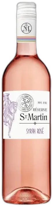 image du vin Réserve st Martin Pays d’oc 2024 Vin Rosé de Languedoc-Roussillon