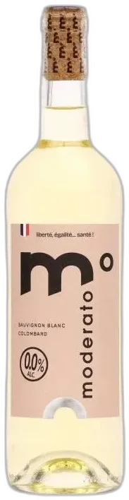 photos du vin Moderato Blanc Sans Alcool Colombard, Sauvignon Blanc