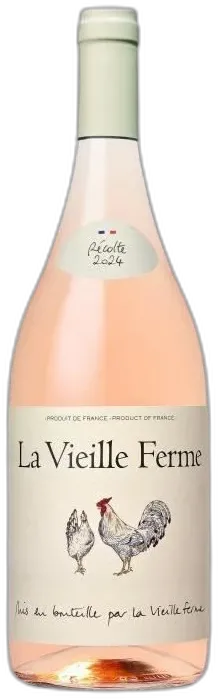 photos du vin Magnum la Vieille Ferme 2024 Vaucluse Vin Rosé de France