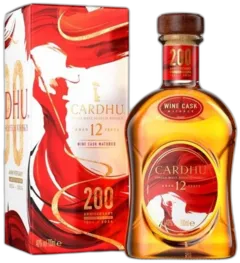 photos du vin Cardhu Single Malt Scotch Whisky 12 Ans 200th Anniversary 40 Vol