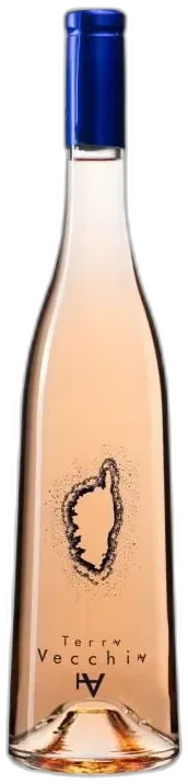 vue du vin Domaine Terra Vecchia Cuvée Elégance 2024 Corse Vin Rosé de Corse