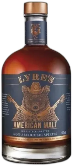 vue du vin Lyre’s American Malt Bourbon Sans Alcool