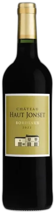 vue du vin Château Haut Jonset 2022 Bordeaux Vin Rouge de Bordeaux