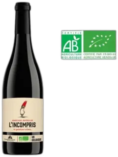 photo du vin l’Incompris 2020 Bordeaux Supérieur Vin Rouge de Bordeaux Bio