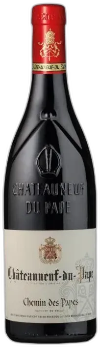 photos du vin Chemin des Papes 2023 Châteauneuf-du-Pape Vin Rouge de la Vallée du Rhône