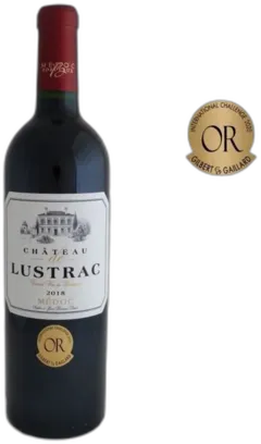 photo du vin Château Lustrac 2018 Médoc Vin Rouge de Bordeaux