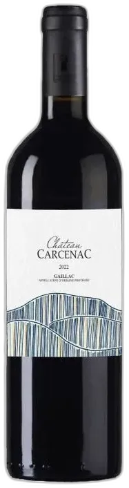image du vin Château Carcenac 2022 Gaillac Vin Rouge du Sud Ouest
