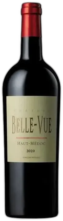image du vin Château Belle-Vue 2020 Haut-Médoc Vin Rouge de Bordeaux
