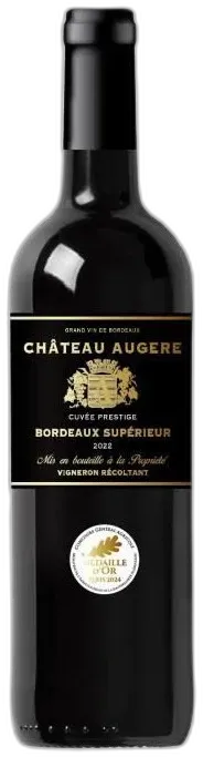 photo du vin Château Augere Cuvée Prestige 2022 Bordeaux Supérieur Vin Rouge de Bordeaux