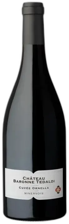 photo du vin Château Baronne Tedaldi Cuvée Ornella 2018 Minervois Vin Rouge de Languedoc Roussillon
