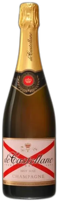 vue du vin Champagne de Castellane Rosé Brut