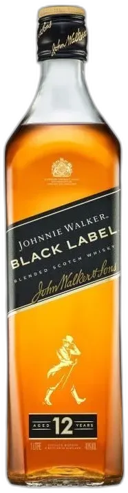 image du vin Johnnie Walker Blended Scotch Whisky Black Label 12yo 40 Vol