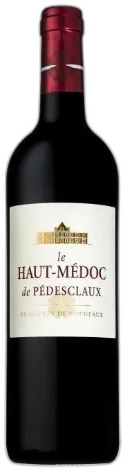 photo du vin le Haut Médoc de Pédesclaux 2016 Haut-Médoc Vin Rouge de Bordeaux
