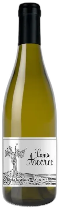 photo du vin Sans Accroc 2024 Sélection Parcellaire de la Vallée du Rhone Viognier Vin de France Vin Blanc