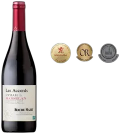 photo du vin les Accords de Roche Mazet 2022 Syrah & Marselan Pays d’oc Vin Rouge de Languedoc