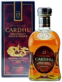 illustration du vin Cardhu 15 Ans Speyside Single Malt Whisky Vol