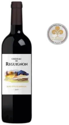 capture du vin Château de Reguignon 2019 Blaye Côtes de Bordeaux Vin Rouge de Bordeaux