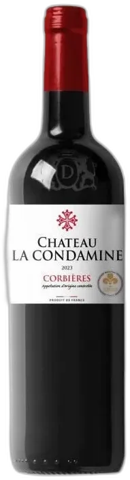 image du vin Château la Condamine 2023 Corbieres Vin Rouge de Languedoc
