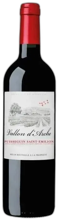photo du vin Vallon d’Arche 2020 Puisseguin Saint-Emilion Vin Rouge de Bordeaux