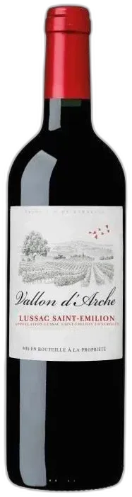 image du vin Vallon d’Arche 2022 Lussac Saint-Emilion Vin Rouge de Bordeaux