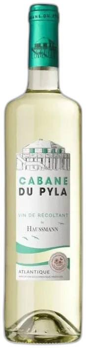 illustration du vin Cabane du Pyla by Haussmann Atlantique Vin Blanc du Sud Ouest