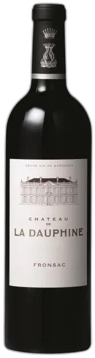 aperçu du vin Château de la Dauphine 2020 Fronsac Vin Rouge de Bordeaux