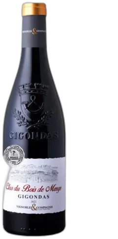 photo du vin Clos du Bois de Menge 2022 Gigondas Vin Rouge de la Vallée du Rhône
