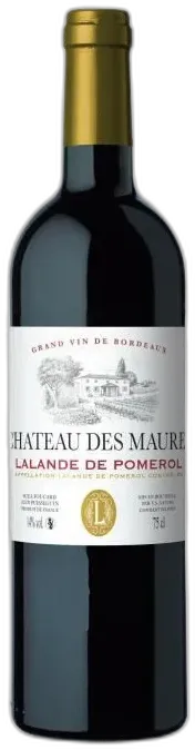photo du vin Château des Maures 2020 Lalande de Pomerol Vin Rouge de Bordeaux