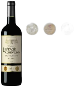 illustration du vin Château Lestage Chevillon 2016 Médoc Cru Bourgeois Vin Rouge de Bordeaux