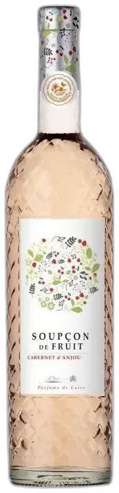 photos du vin Soupçon de Fruit 2023 Cabernet d’Anjou Vin Rosé de Loire