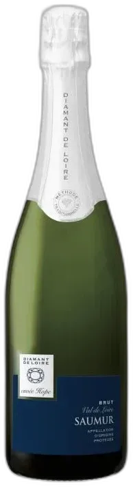 photos du vin Diamant de Loire Cuvée Hope Saumur Mousseux Blanc Brut