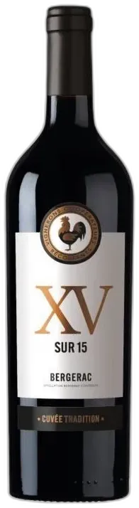 photo du vin xv Sur 15 Cuvée Tradition 2020 Bergerac Vin Rouge de Bordeaux