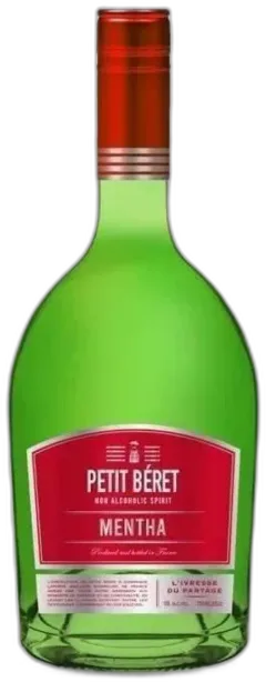 photo du vin Petit Béret Mentha Liqueur de Menthe Sans Alcool