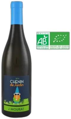photo du vin Chenin de Jardin 2022 J.Mourat Igp Val de Loire Blanc Bio