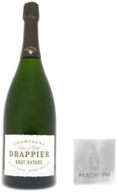 vue du vin Champagne Drappier Brut Nature Magnum