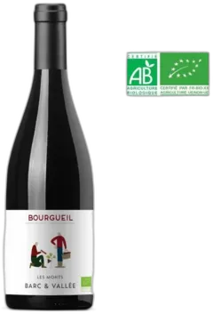 image du vin les Monts Barc & Vallées Bourgueil Vin Rouge de Loire Bio