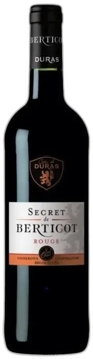 photo du vin Sécret de Berticot Côtes de Duras Vin du Sud Ouest