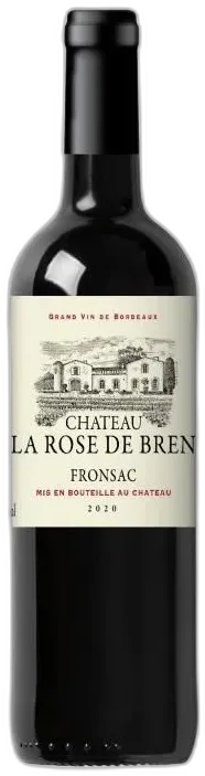 photos du vin Château la Rose de Bren 2020 Fronsac Vin Rouge de Bordeaux