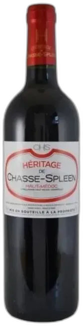 illustration du vin Héritage de Chasse-Spleen 2019 Haut-Médoc Vin Rouge de Bordeaux
