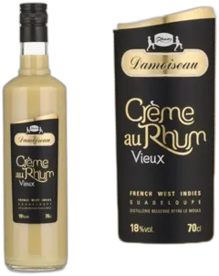 photo du vin Damoiseau Creme au Rhum Vieux Liqueur Spiritueuse Guadeloupe