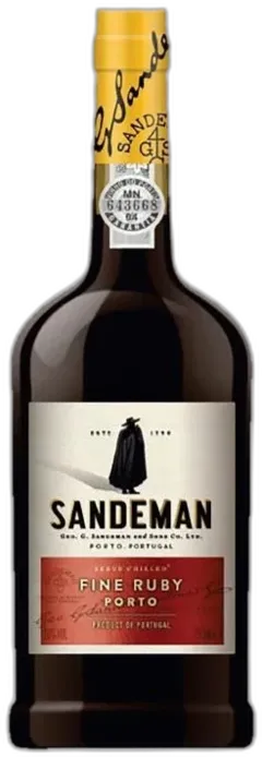 photo du vin Porto Sandeman Ruby Porto Rouge Portugal