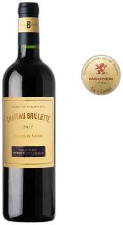 photo du vin Château Brillette 2017 Moulis en Médoc Vin Rouge de Bordeaux